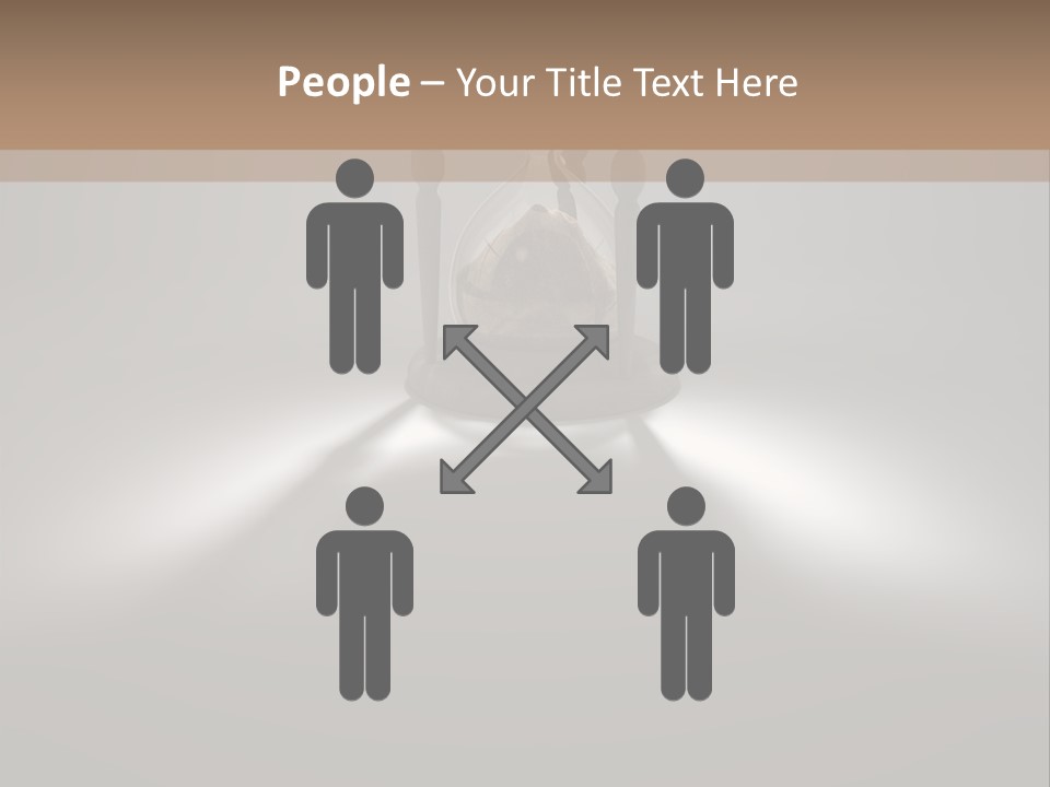 Running Waiting Stress PowerPoint Template