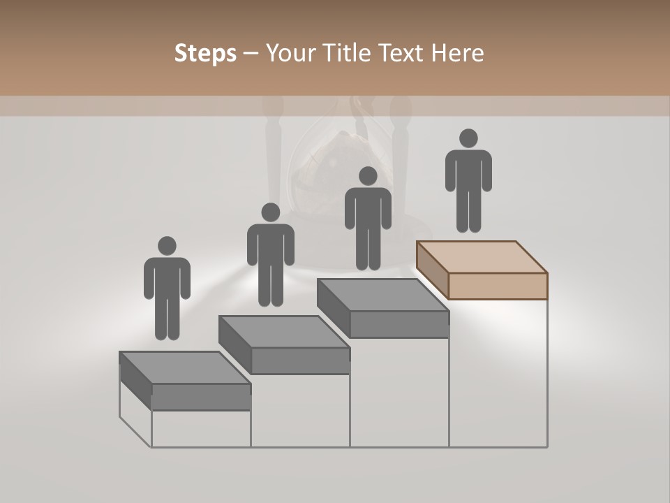 Running Waiting Stress PowerPoint Template