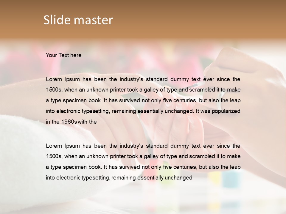 Beautiful Relax Lifestyle PowerPoint Template