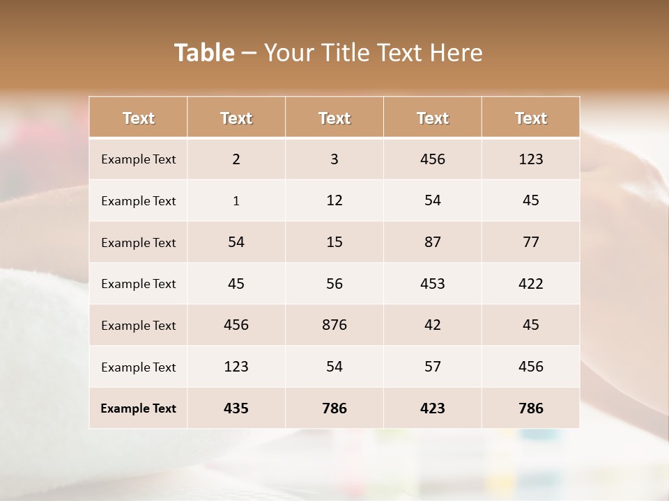 Beautiful Relax Lifestyle PowerPoint Template