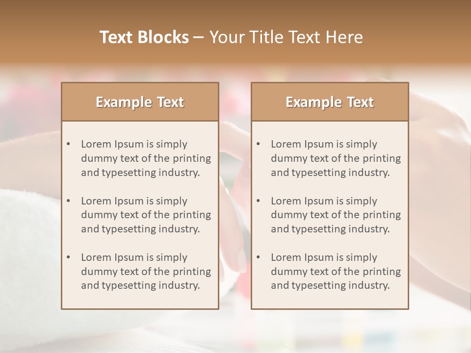 Beautiful Relax Lifestyle PowerPoint Template