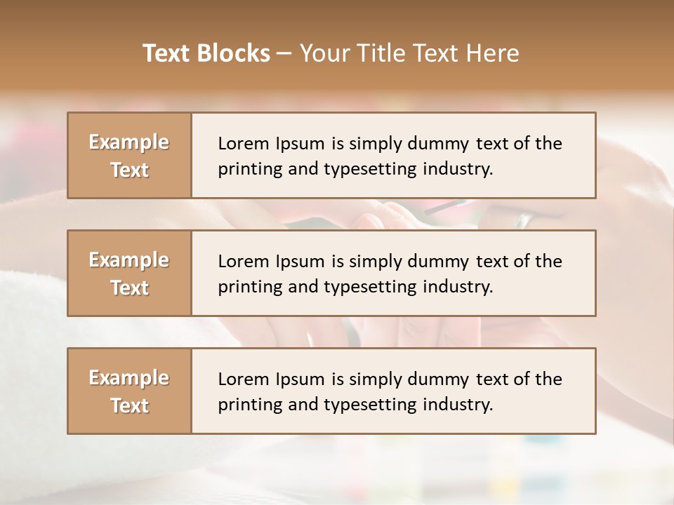 Beautiful Relax Lifestyle PowerPoint Template