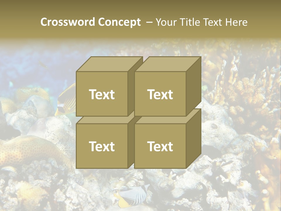 Sharm Reef Atoll PowerPoint Template