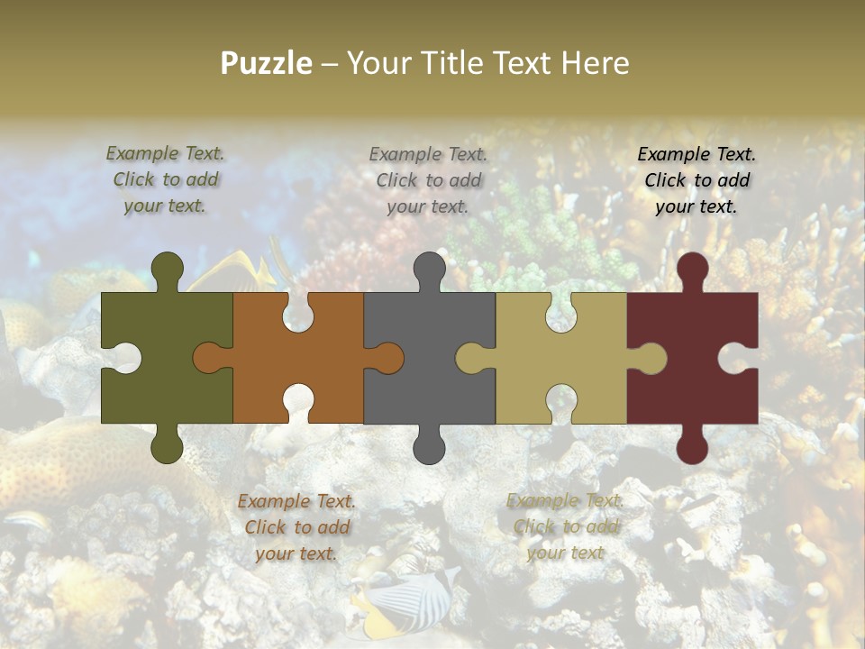 Sharm Reef Atoll PowerPoint Template