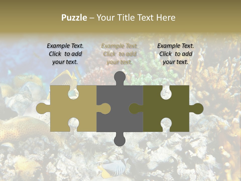 Sharm Reef Atoll PowerPoint Template