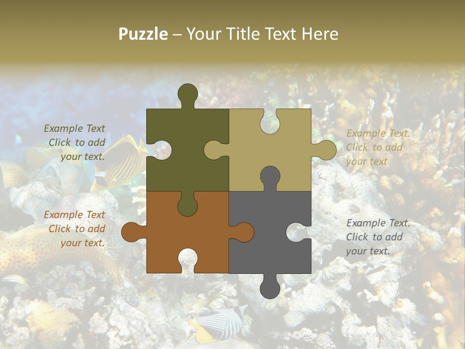 Sharm Reef Atoll PowerPoint Template