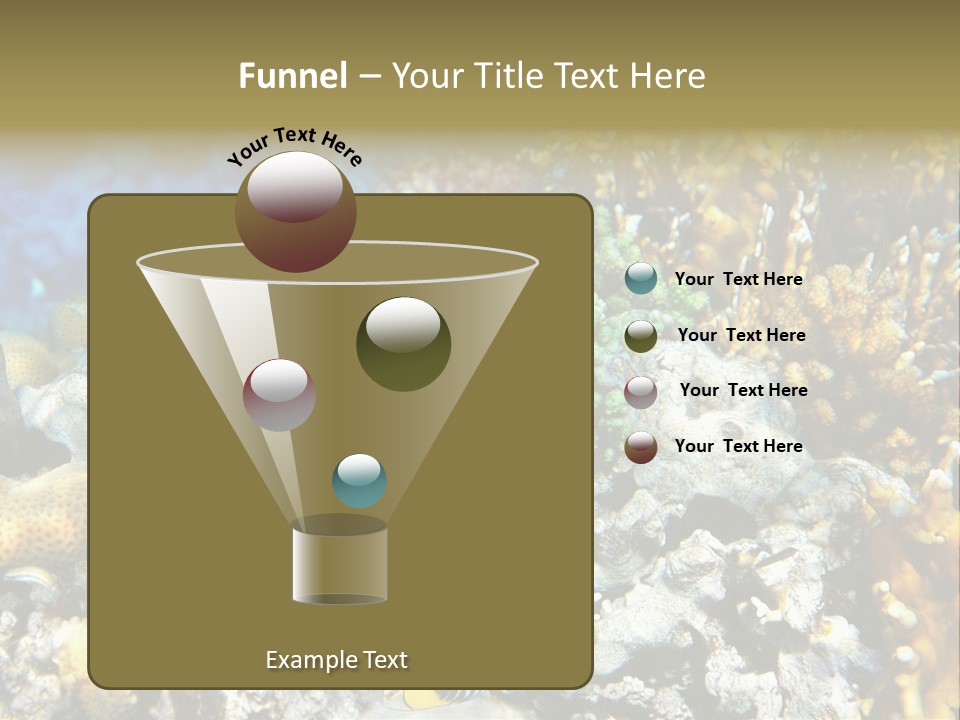Sharm Reef Atoll PowerPoint Template