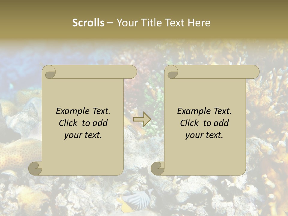Sharm Reef Atoll PowerPoint Template