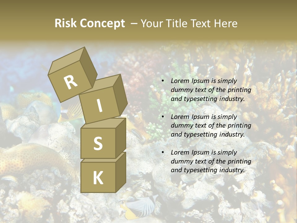 Sharm Reef Atoll PowerPoint Template