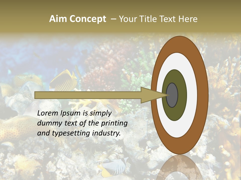 Sharm Reef Atoll PowerPoint Template