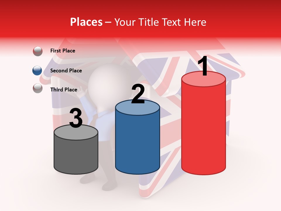 British Victory Strategy PowerPoint Template