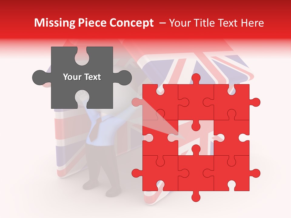 British Victory Strategy PowerPoint Template