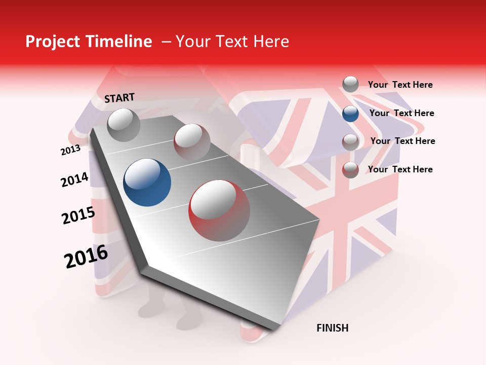 British Victory Strategy PowerPoint Template