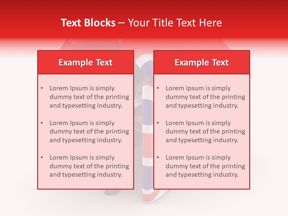 British Victory Strategy PowerPoint Template