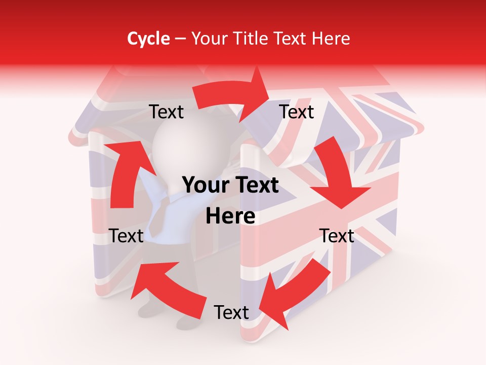 British Victory Strategy PowerPoint Template
