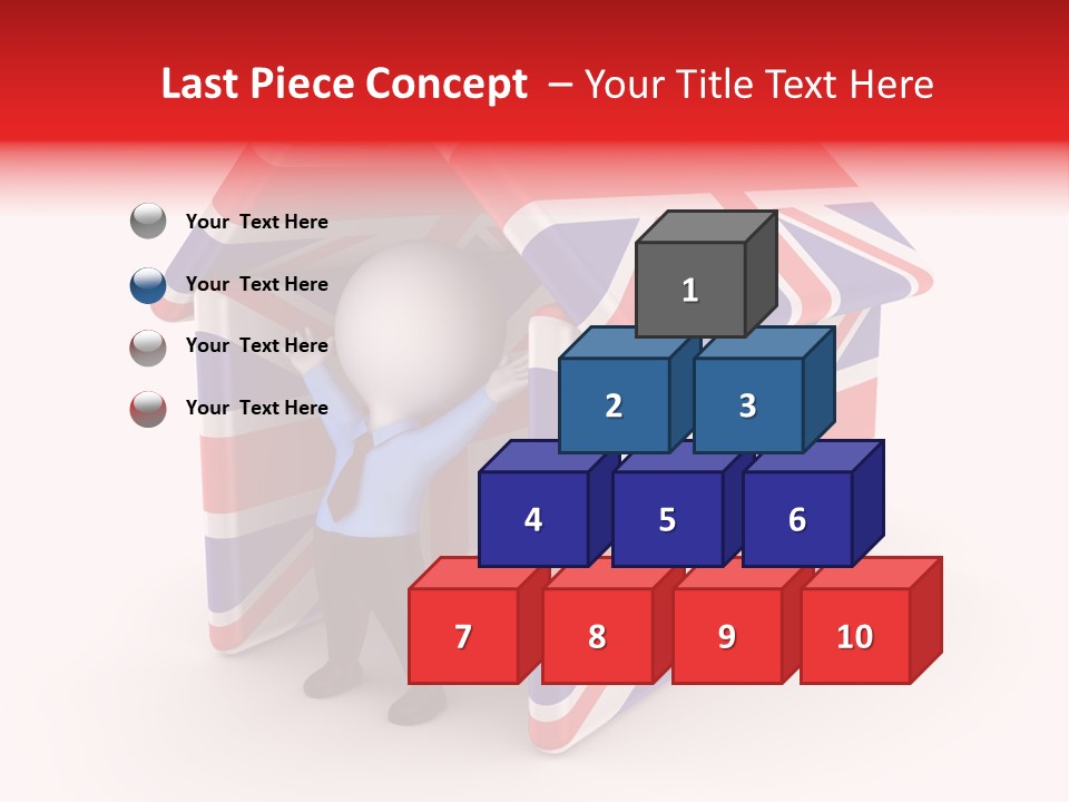 British Victory Strategy PowerPoint Template