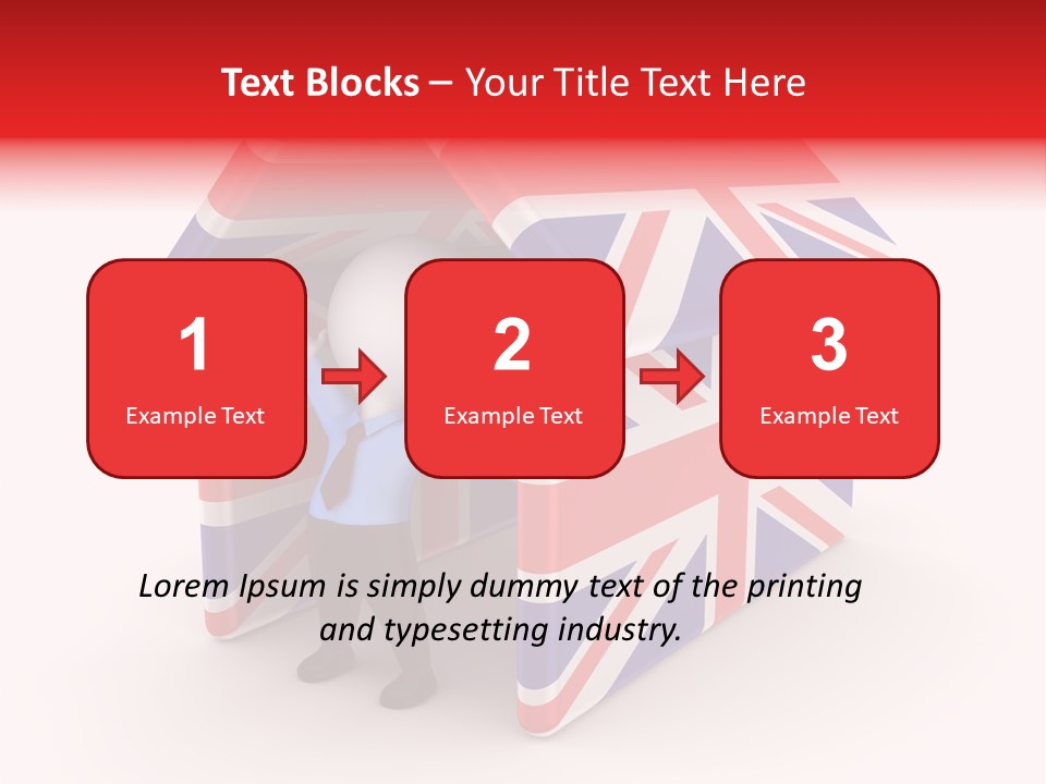 British Victory Strategy PowerPoint Template