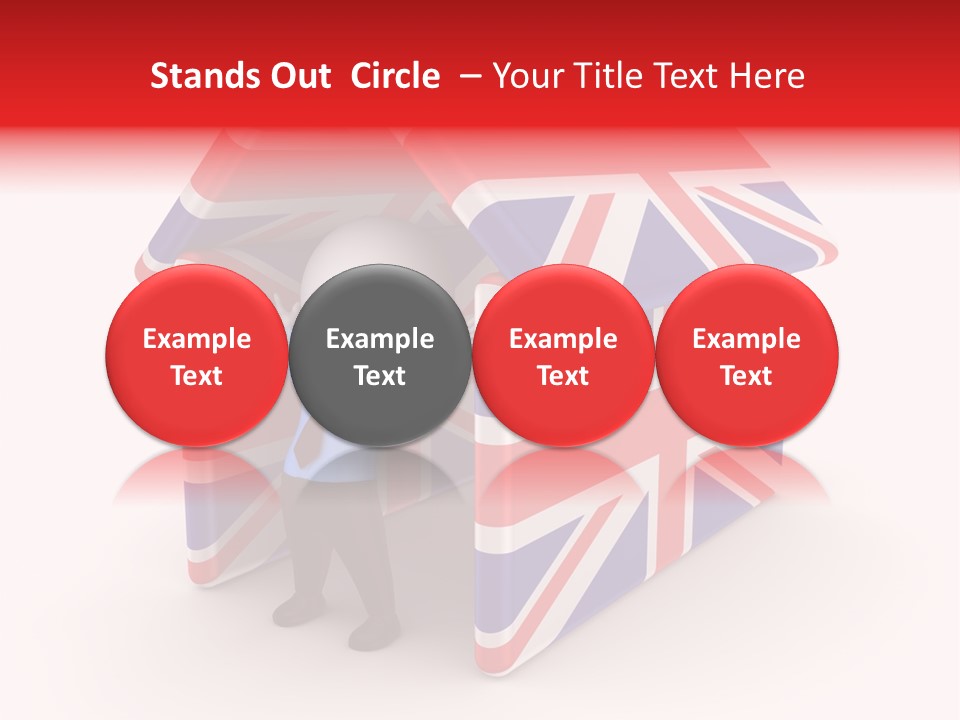 British Victory Strategy PowerPoint Template