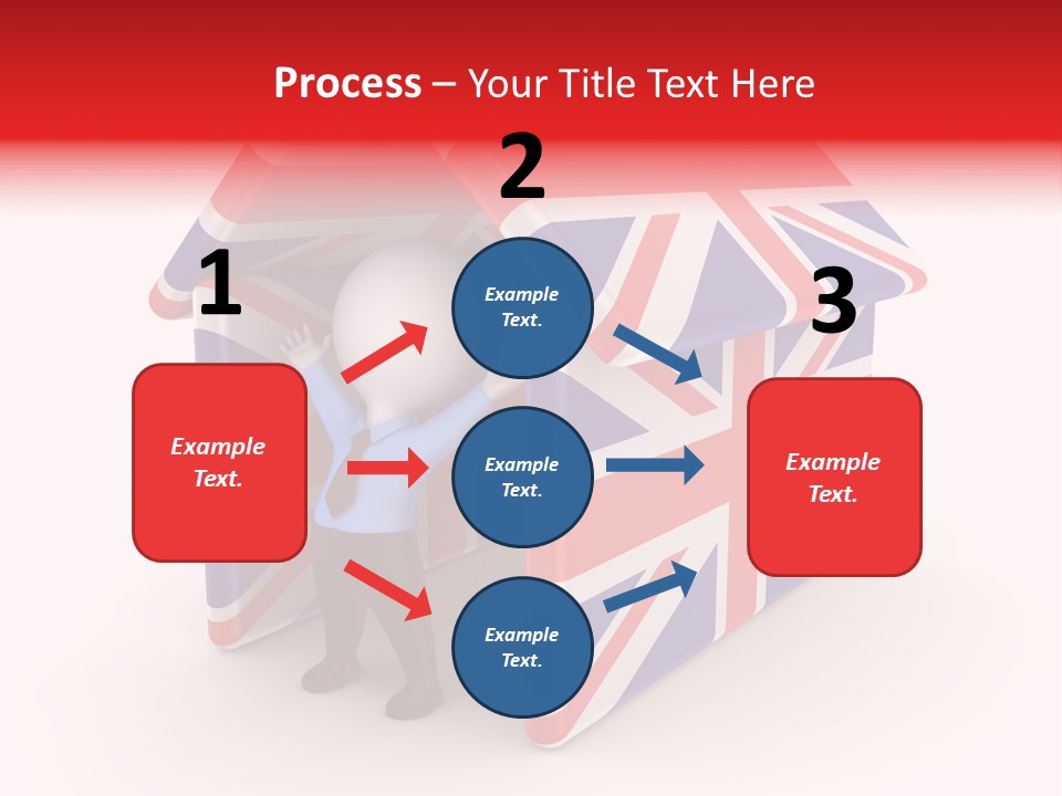 British Victory Strategy PowerPoint Template
