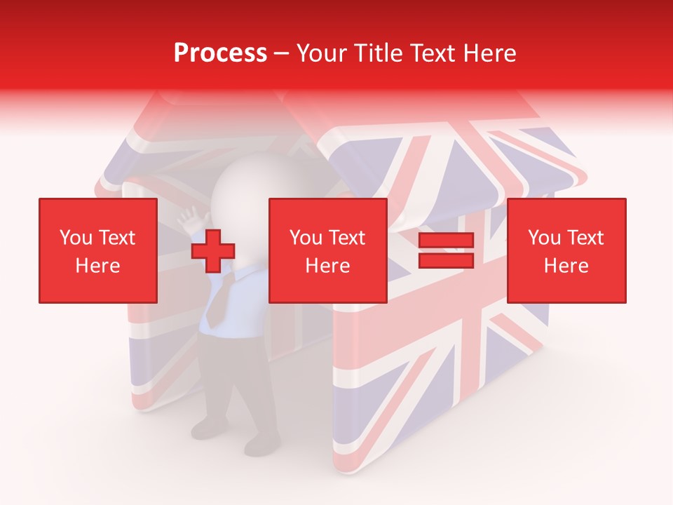 British Victory Strategy PowerPoint Template