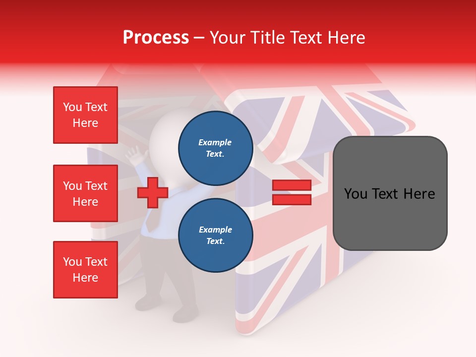 British Victory Strategy PowerPoint Template
