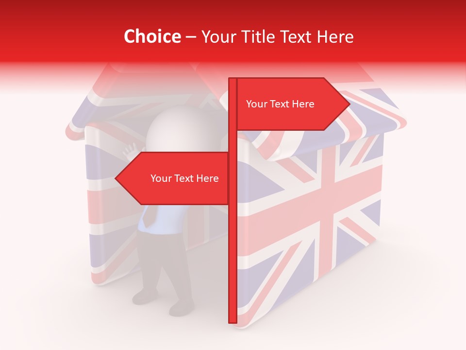 British Victory Strategy PowerPoint Template