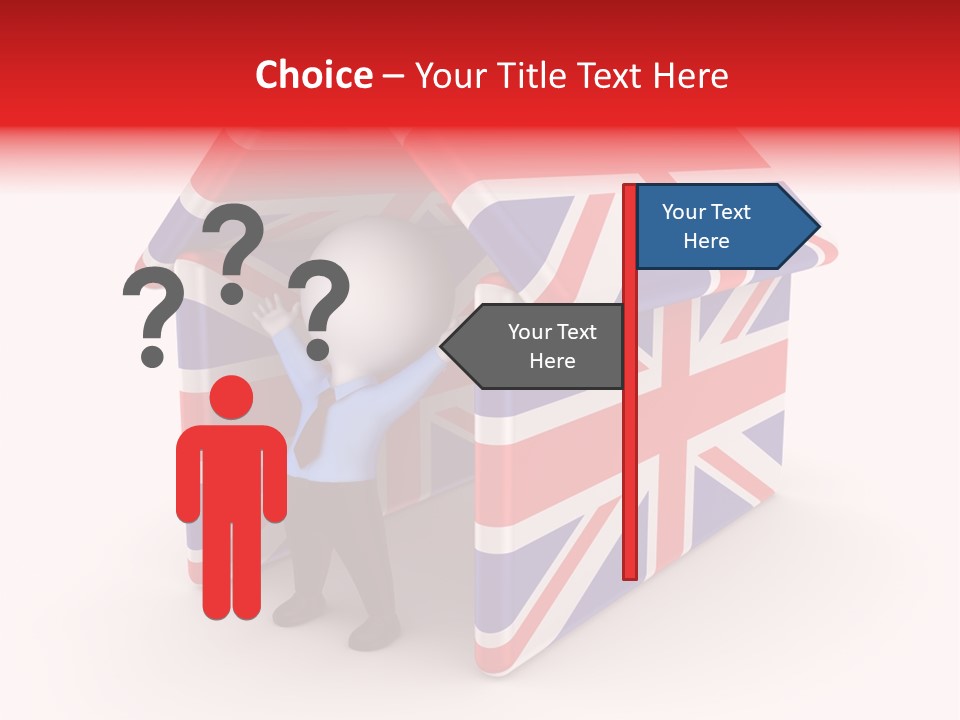 British Victory Strategy PowerPoint Template