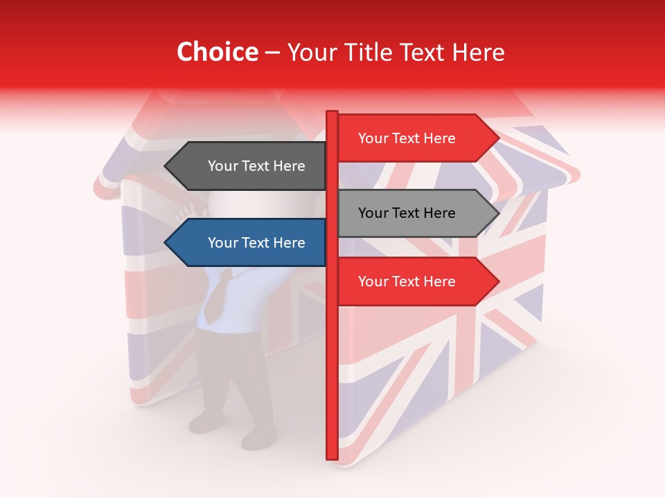 British Victory Strategy PowerPoint Template