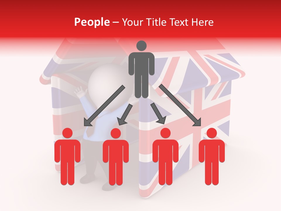 British Victory Strategy PowerPoint Template