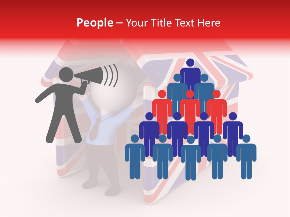 British Victory Strategy PowerPoint Template