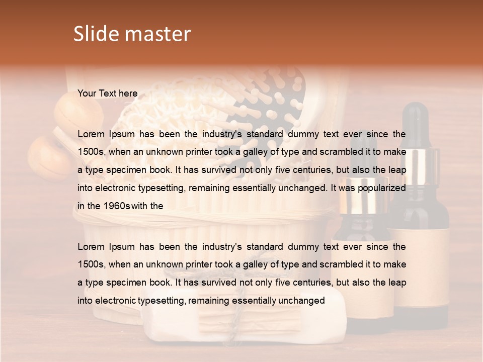 Cloth Fashion Wellness PowerPoint Template