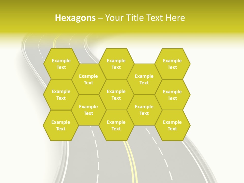 Journey Way White PowerPoint Template