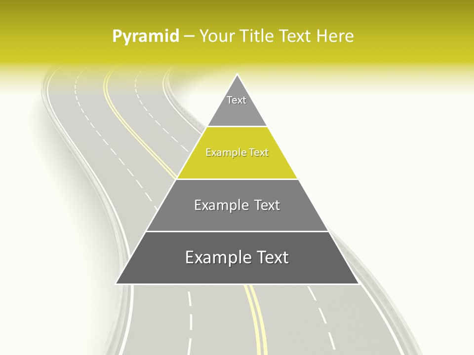 Journey Way White PowerPoint Template