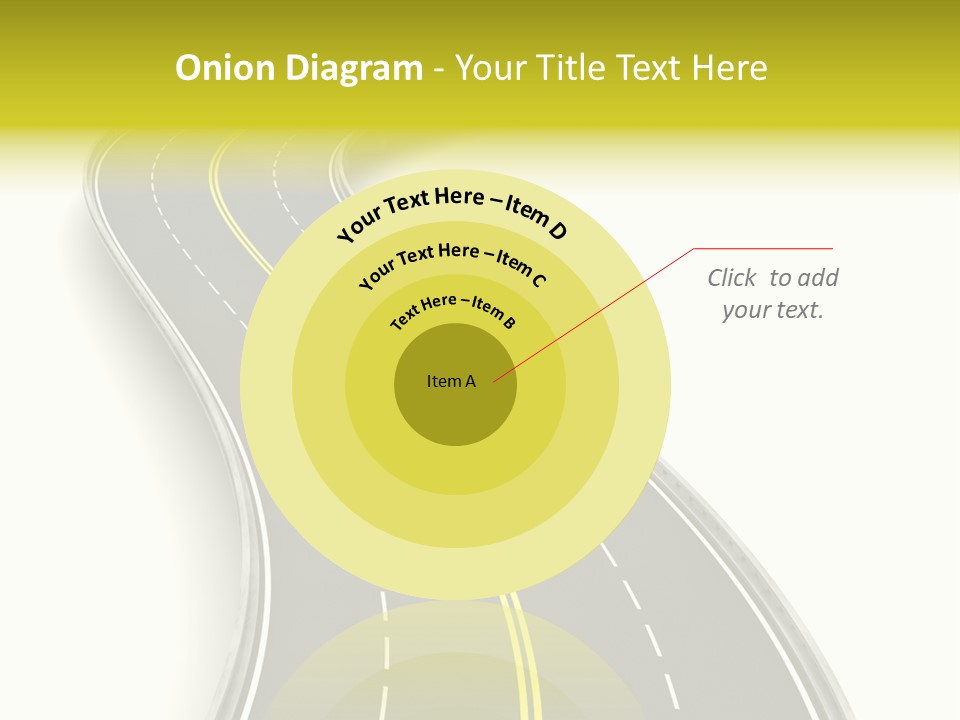 Journey Way White PowerPoint Template