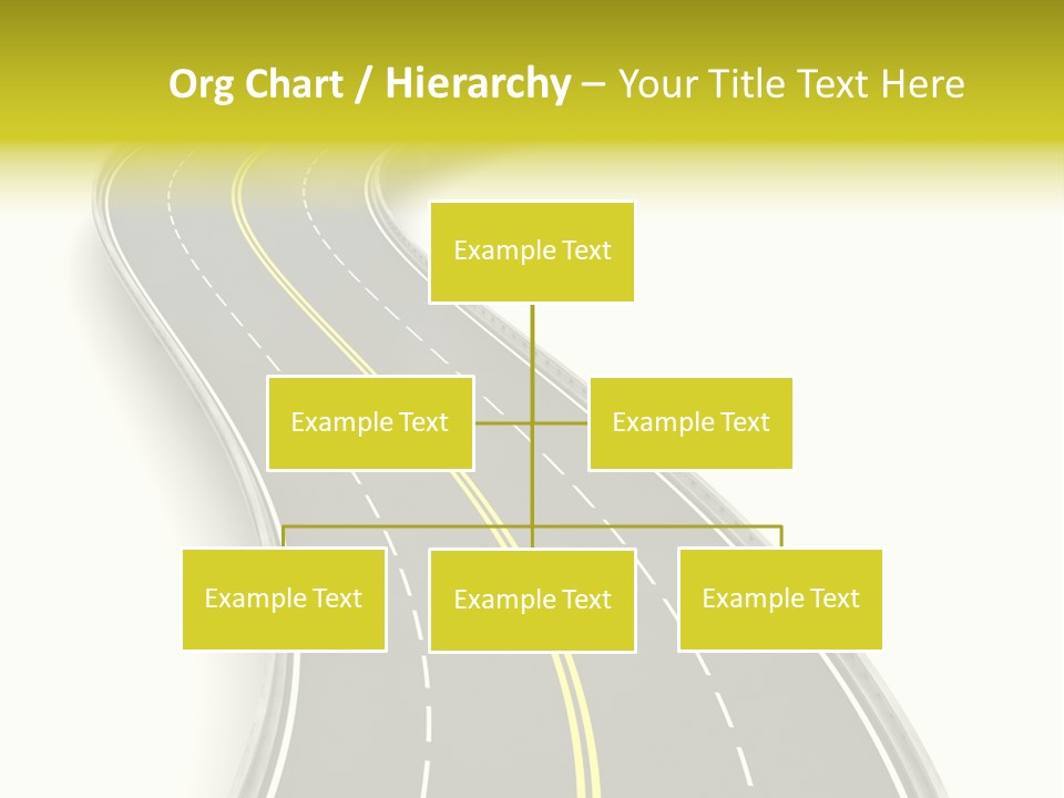 Journey Way White PowerPoint Template