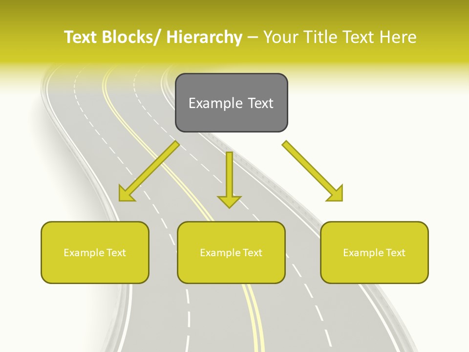 Journey Way White PowerPoint Template