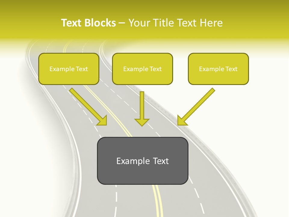 Journey Way White PowerPoint Template