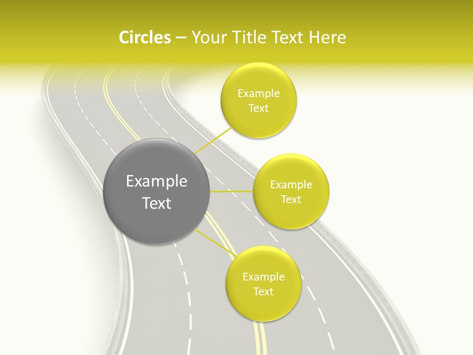 Journey Way White PowerPoint Template