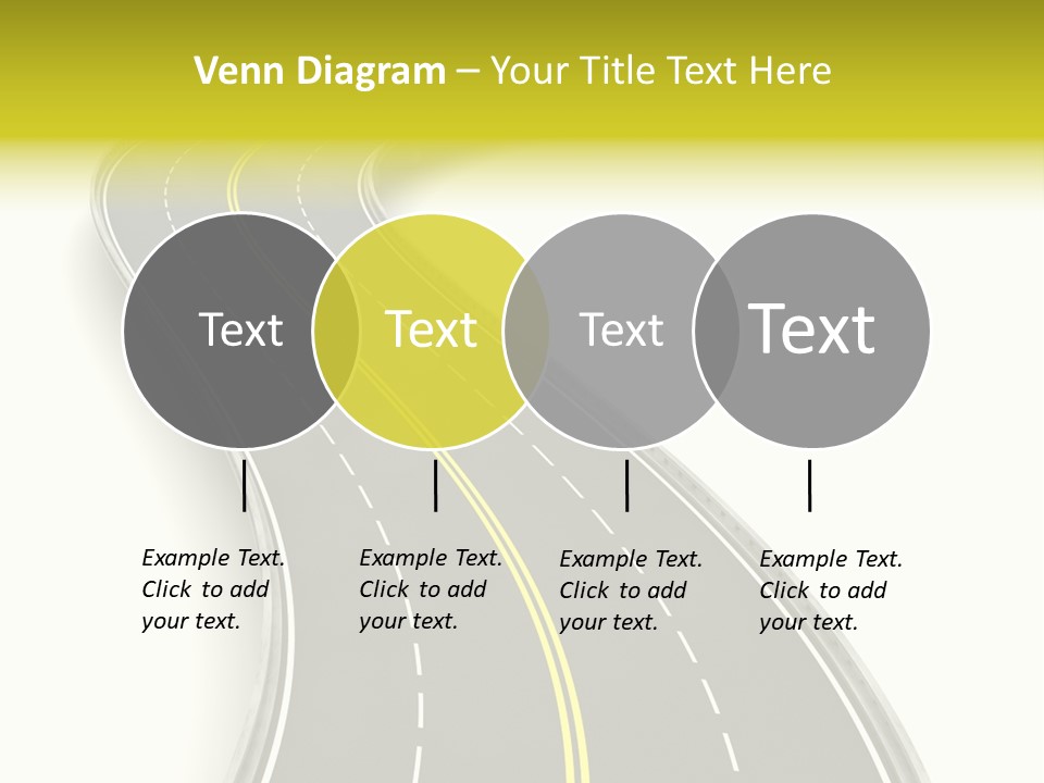 Journey Way White PowerPoint Template