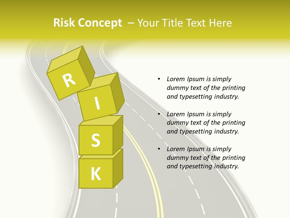 Journey Way White PowerPoint Template