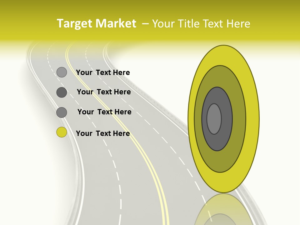 Journey Way White PowerPoint Template