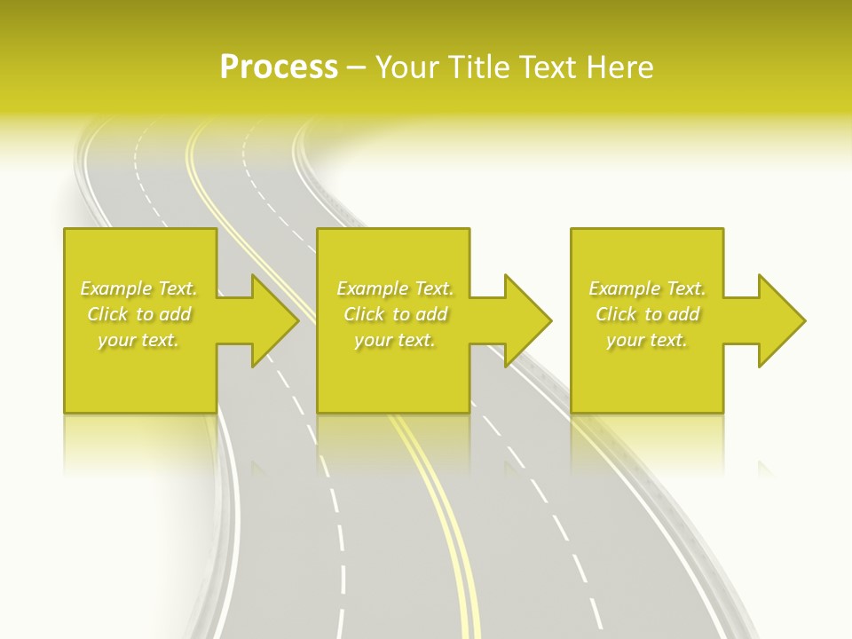 Journey Way White PowerPoint Template