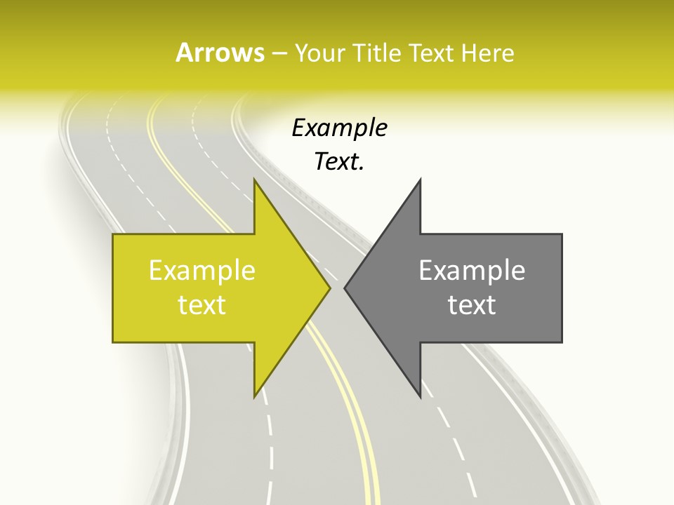 Journey Way White PowerPoint Template