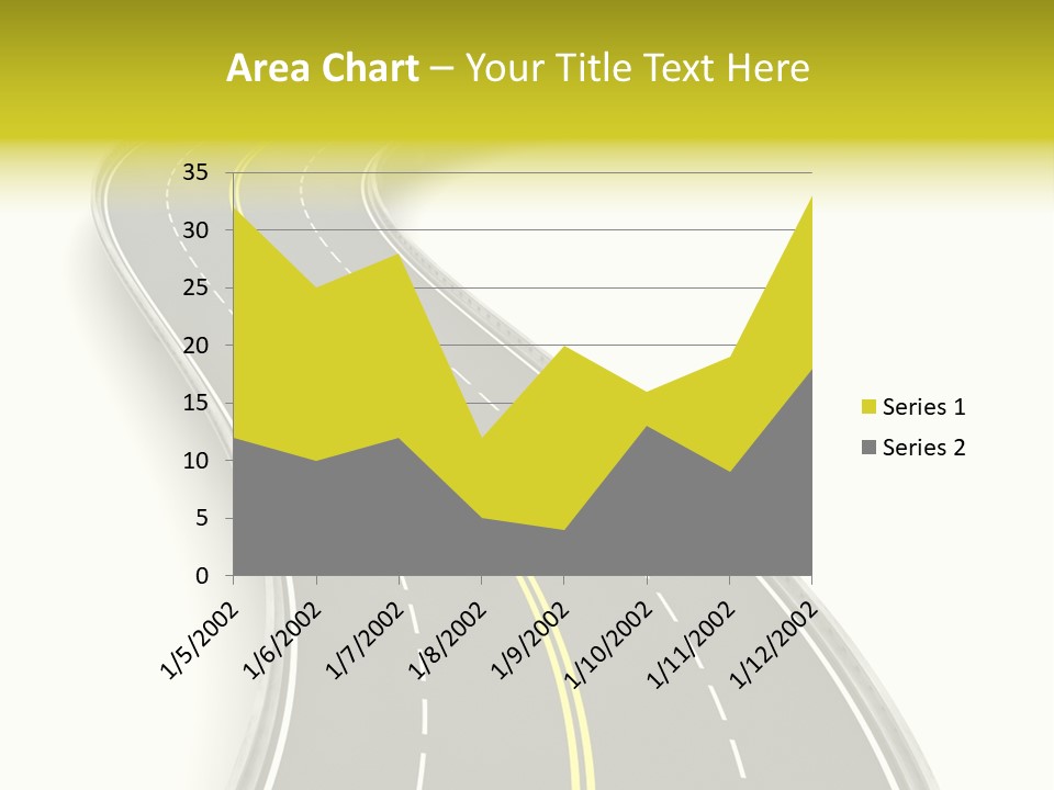 Journey Way White PowerPoint Template