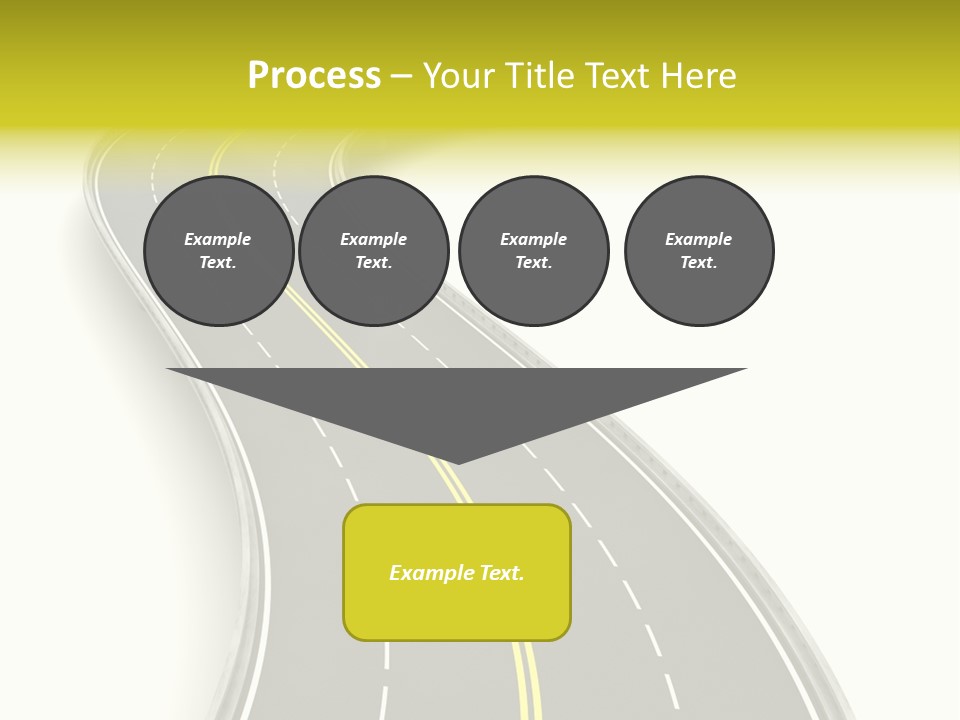 Journey Way White PowerPoint Template