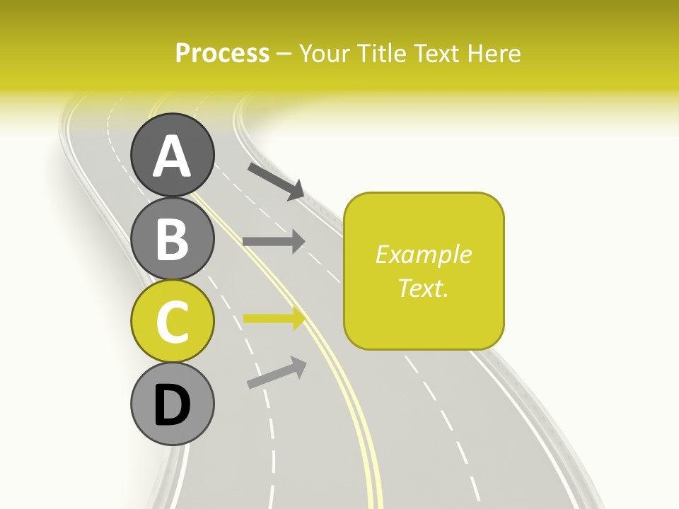 Journey Way White PowerPoint Template