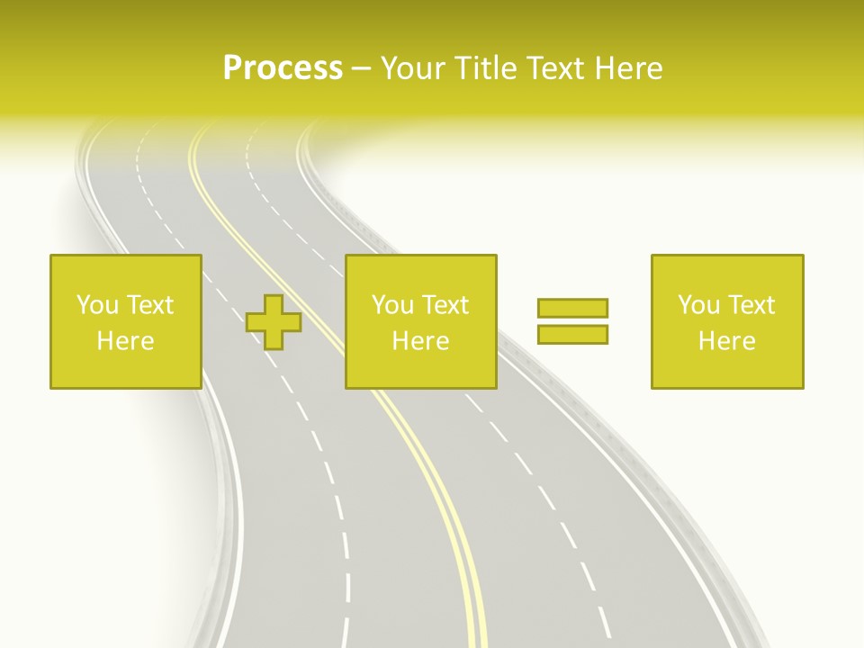 Journey Way White PowerPoint Template