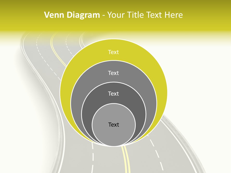 Journey Way White PowerPoint Template