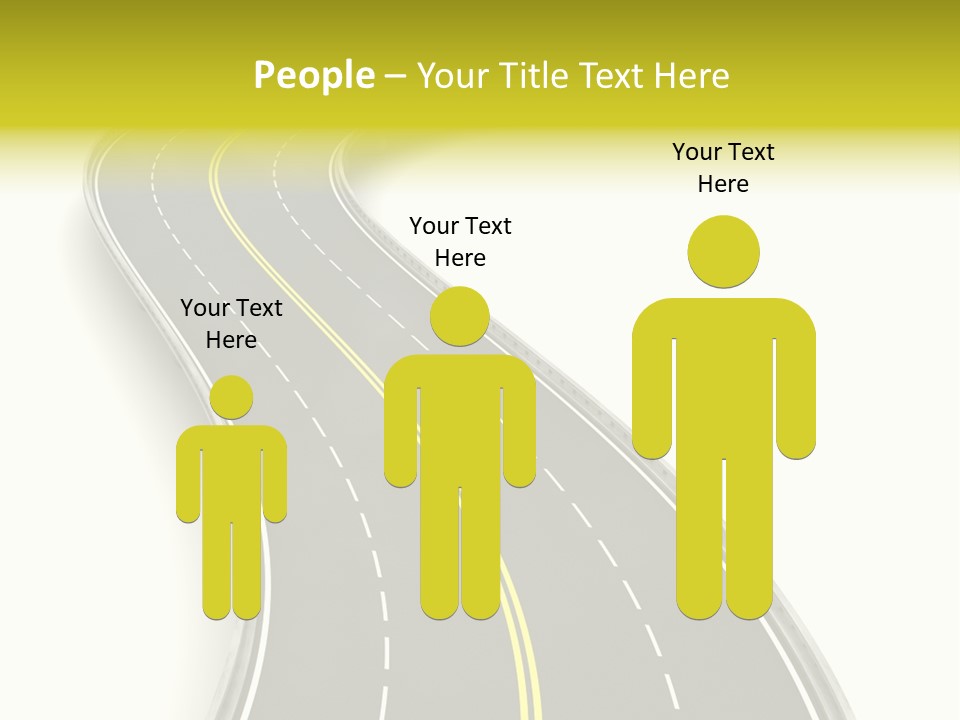 Journey Way White PowerPoint Template