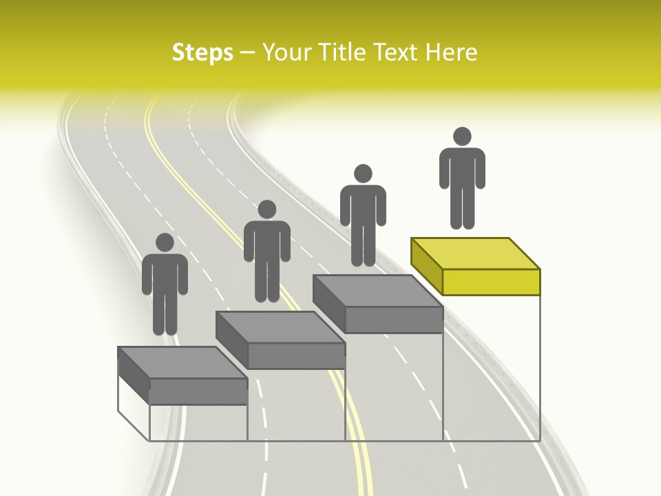 Journey Way White PowerPoint Template